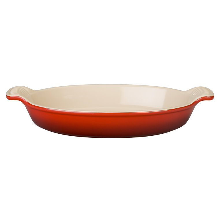 Le Creuset Heritage Oval Au Gratin Dish & Reviews Wayfair